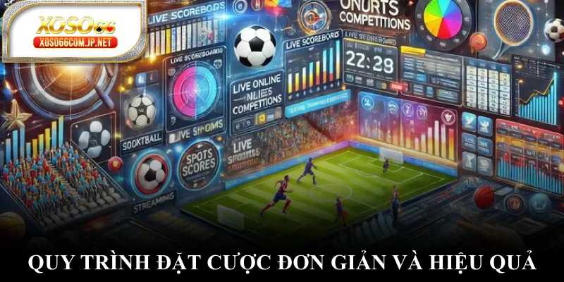 Quy trình đặt cược đơn giản và hiệu quả Quy trình đặt cược đơn giản và hiệu quả